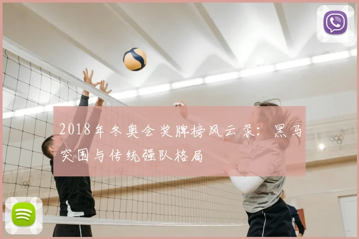 2018年冬奥会奖牌榜风云录：黑马突围与传统强队格局